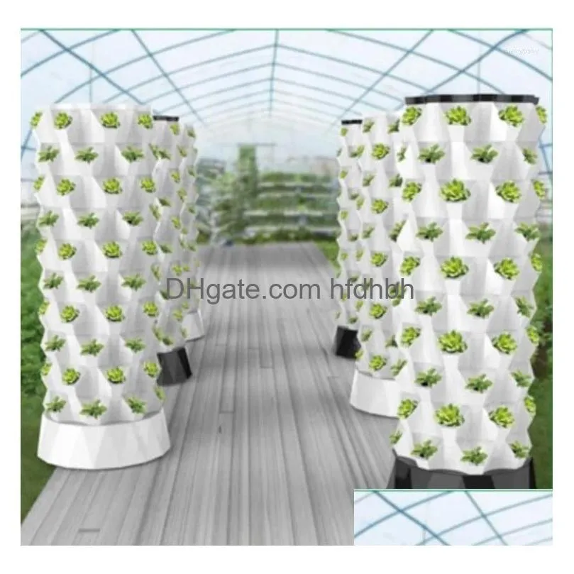 Grow Lights Vertical Farm Pineapple Tower/Hydroponic Tower Growing Systems Drop Delivery Lighting Indoor Dh65T