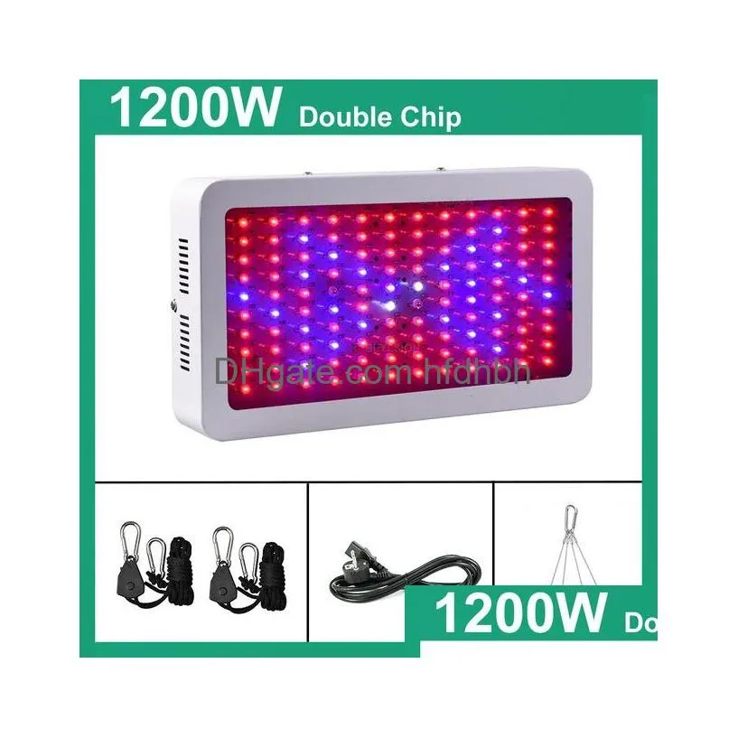 Grow Lights Led Fl Spectrum Light 1500W 1200W 300W High Brightness Phytolamp Indoor Imitate Sunlight Growing Lamp For Plants Box Dro Dhsj1