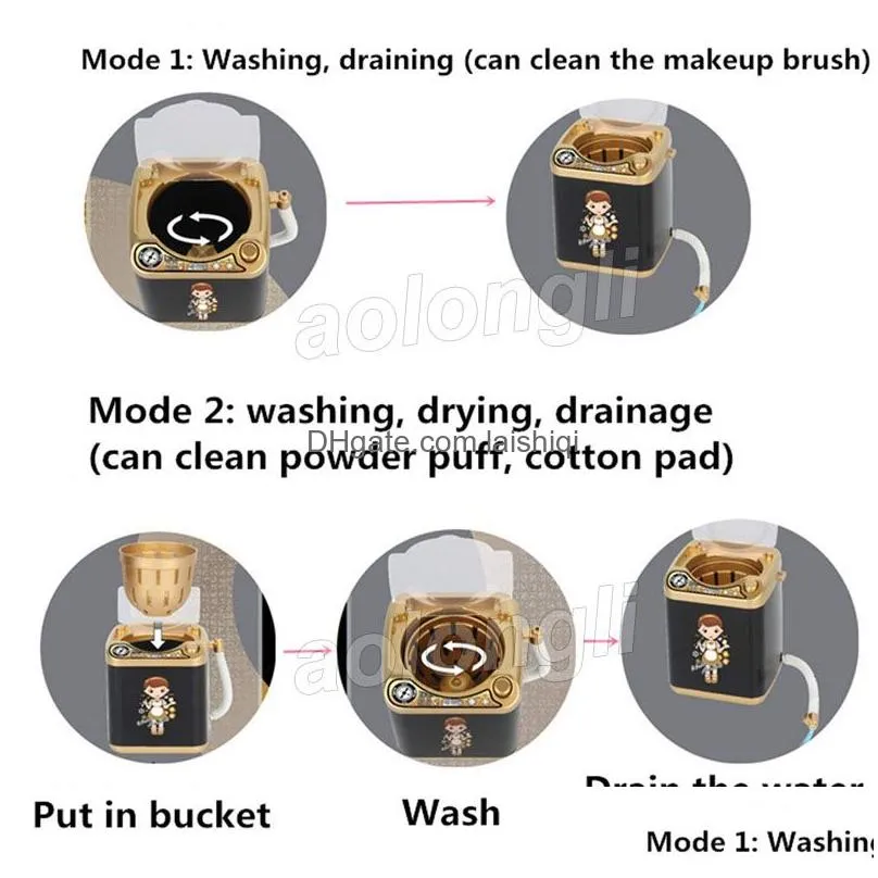 makeup brush cleaner automatic cleaning washing machine electronic cleaning machine wash tools clean for cosmetic brush eggs sponge mini