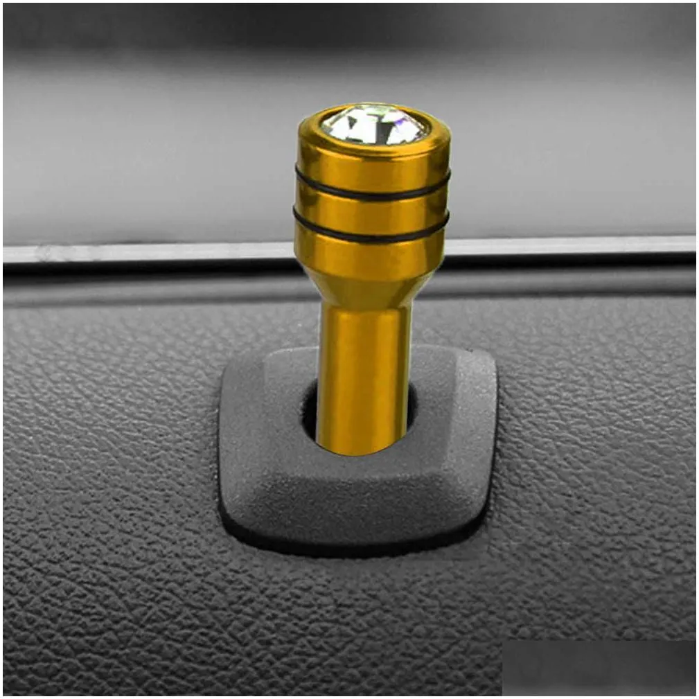 New 2X Car Alloy Door Lock Pins Lock Pin Screw Knob For Chevrolet Cruze Aveo Lacetti Captiva Cruz Niva Spark Orlando Epica Sail Soni