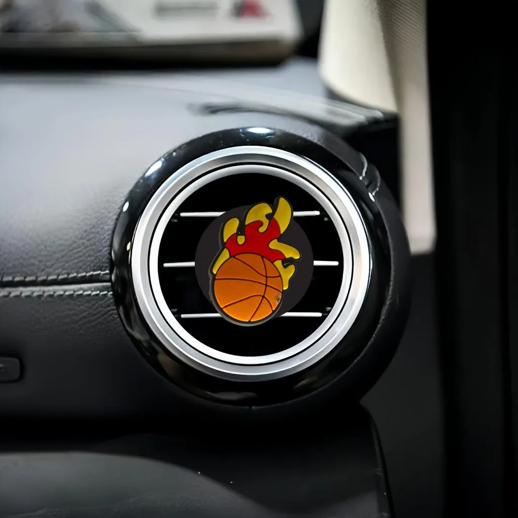 basketball 27 cartoon car air vent clip clips auto conditioner outlet perfume freshener