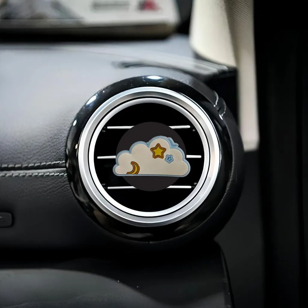 cloud cartoon car air vent clip clips auto conditioner outlet perfume freshener