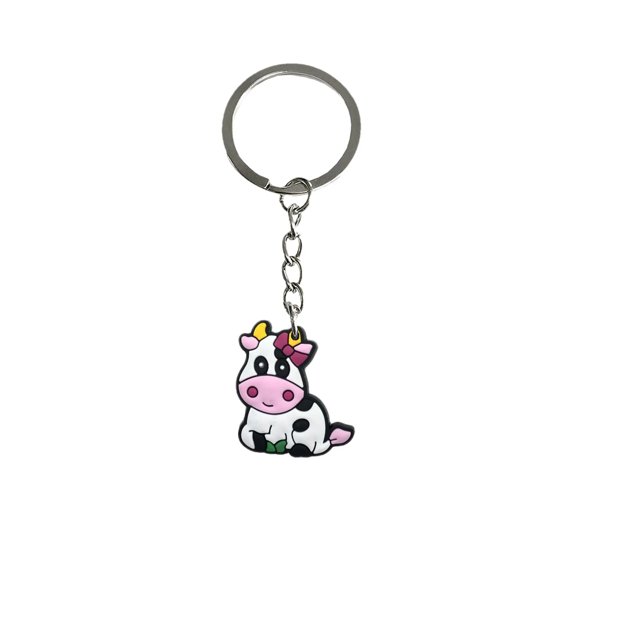 cow 32 keychain keychains for women key chain kid boy girl party favors gift pendants accessories kids birthday keyring suitable schoolbag backpack car charms anime cool backpacks ring girls