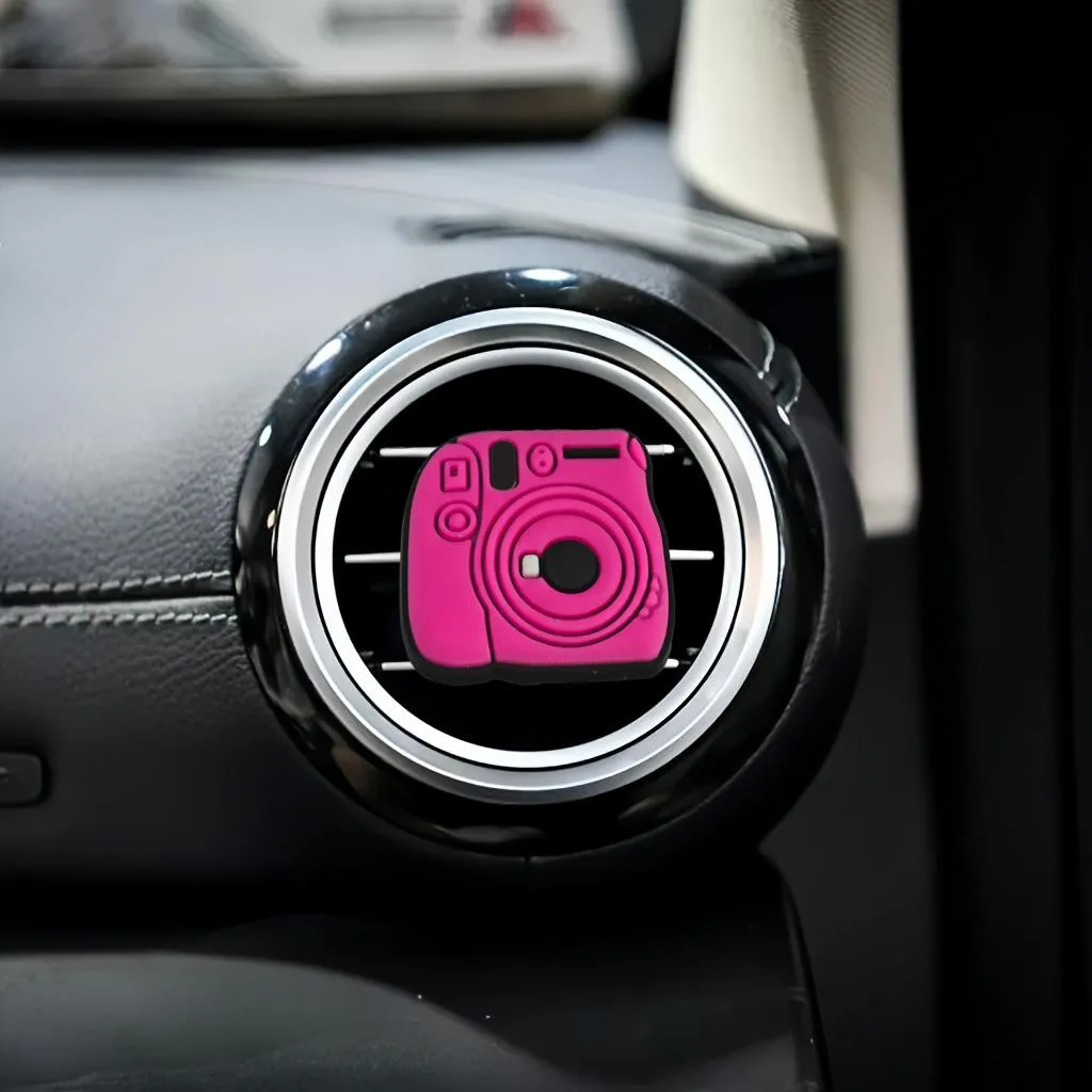 pink theme 2 25 cartoon car air vent clip outlet perfume clips decorative freshener auto conditioner accessories for office home diffuser