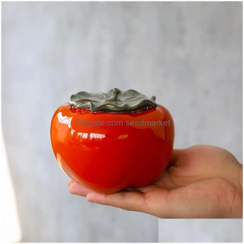 luwu jars and containers ceramic tea caddies porcelain tea canister storage tea or food 240401