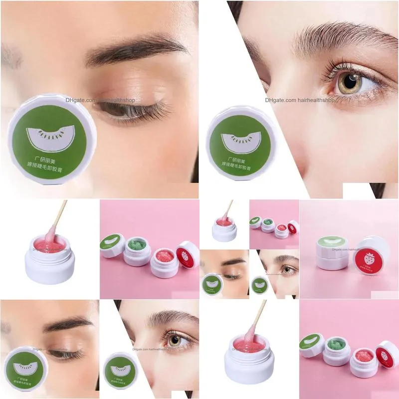 Brushes 1Pcs/5g Lash Removing Gel Nonirritating Anti Allergy Delicate Grafting Eyelash Glue Remover Cream Makeup Tools Accessories