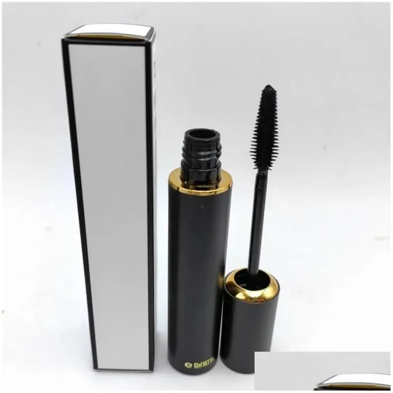 C Brand Mascara Tube High Quality Girl Eye Beauty Makeup Tool Volume Length Curl Separation 12ml Thick And Long Lasting For A Long Time Without Interruption