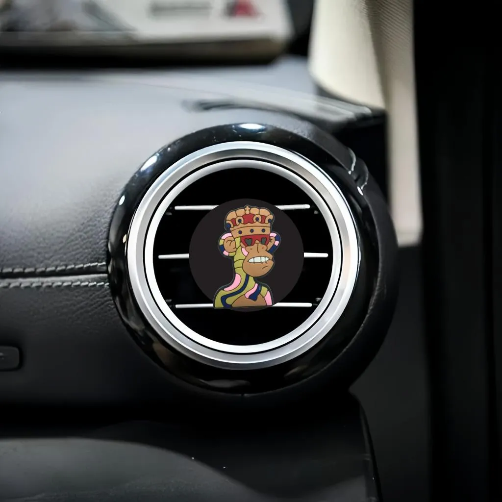 trendy monkey cartoon car air vent clip clips freshener decorative auto conditioner outlet perfume bulk