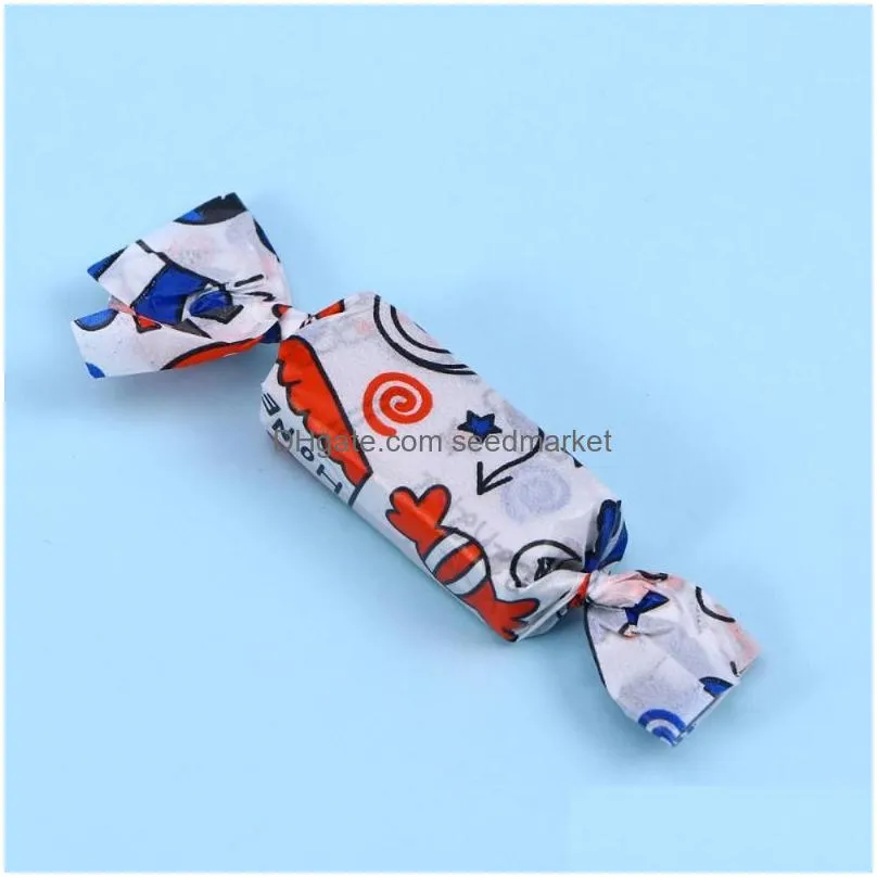 500pcs nougat sugar paper small  sweet wrapper sugar wrap gift oil pad paper for birthday party festival194u