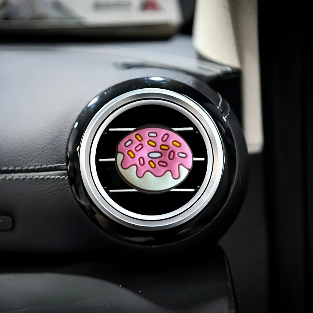 ice cream 2 10 cartoon car air vent clip clips auto conditioner outlet perfume freshener conditioning decorative