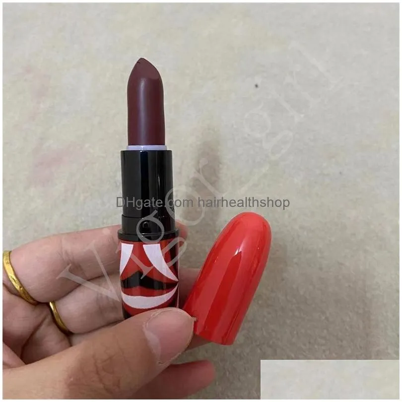 2022 Girl Beauty Cosmetics M Brand Christmas Lipstick Matte Lipsticks with Multi Color Long Lasting Waterproof High Quality3653024