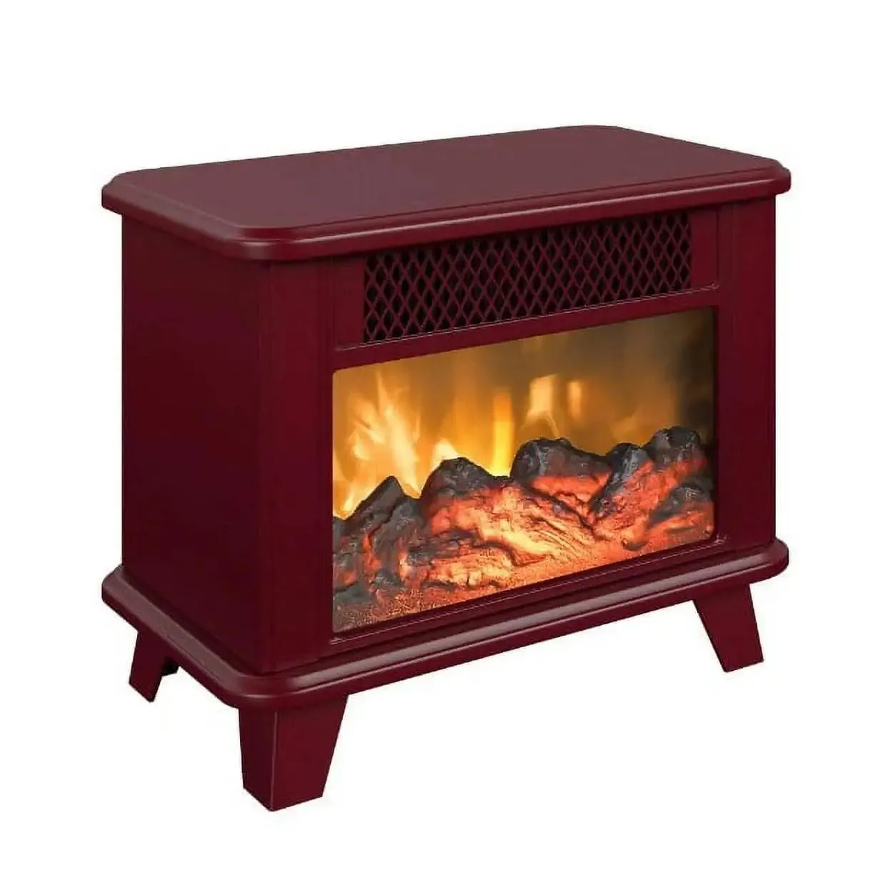 Other Garden Supplies Electric Fireplace Personal Space Heater Cinnamon | USA 231202