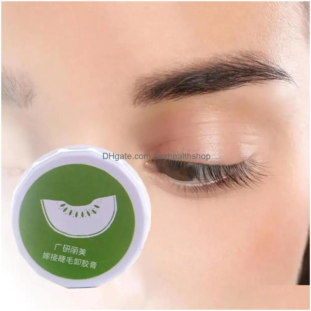 Brushes 1Pcs/5g Lash Removing Gel Nonirritating Anti Allergy Delicate Grafting Eyelash Glue Remover Cream Makeup Tools Accessories