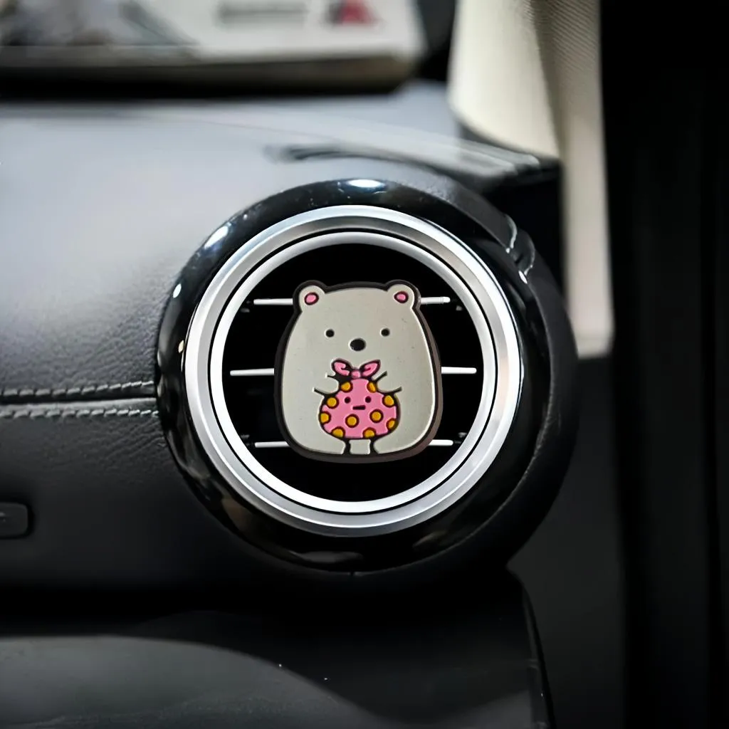 cartoon anime characters car air vent clip outlet perfume clips freshener auto conditioner accessories for office home