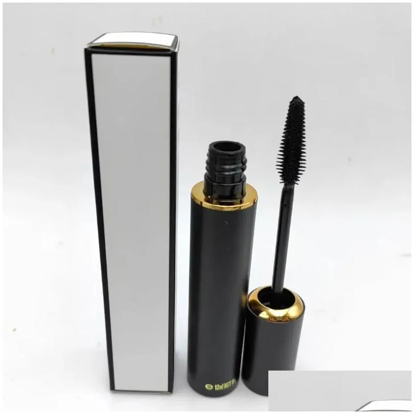 C Brand Mascara Tube High Quality Girl Eye Beauty Makeup Tool Volume Length Curl Separation 12ml Thick And Long Lasting For A Long Time Without Interruption
