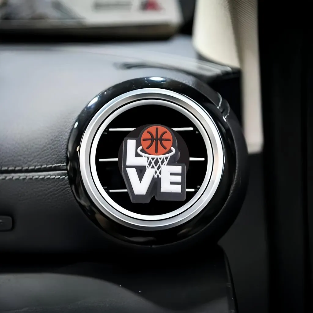 basketball park 10 cartoon car air vent clip auto outlet clips perfume conditioner for office home diffuser