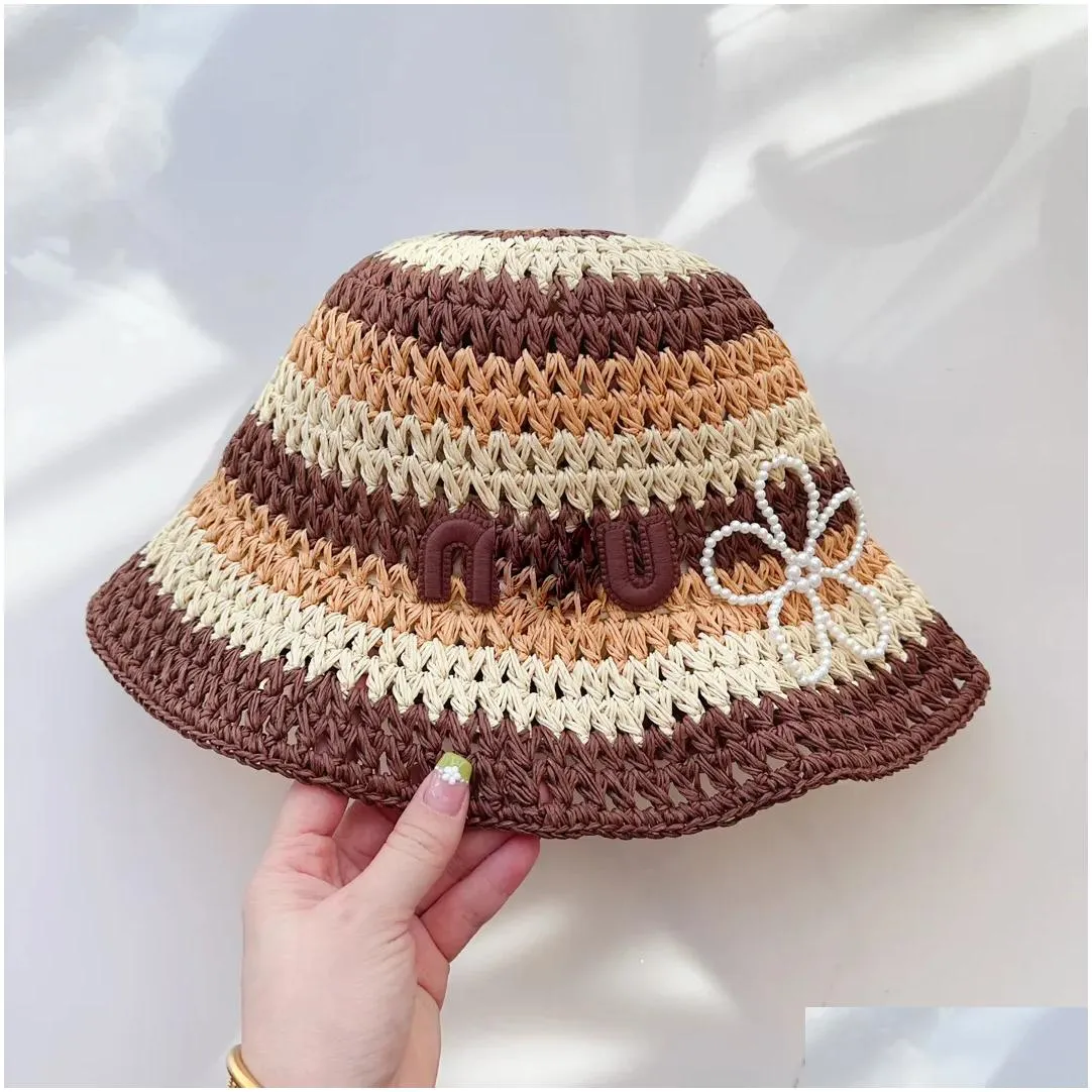 Designer Hook The Fisherman`s Hat Designer Colorful Bucket Hats For Women Beach Vication Breathable Caps