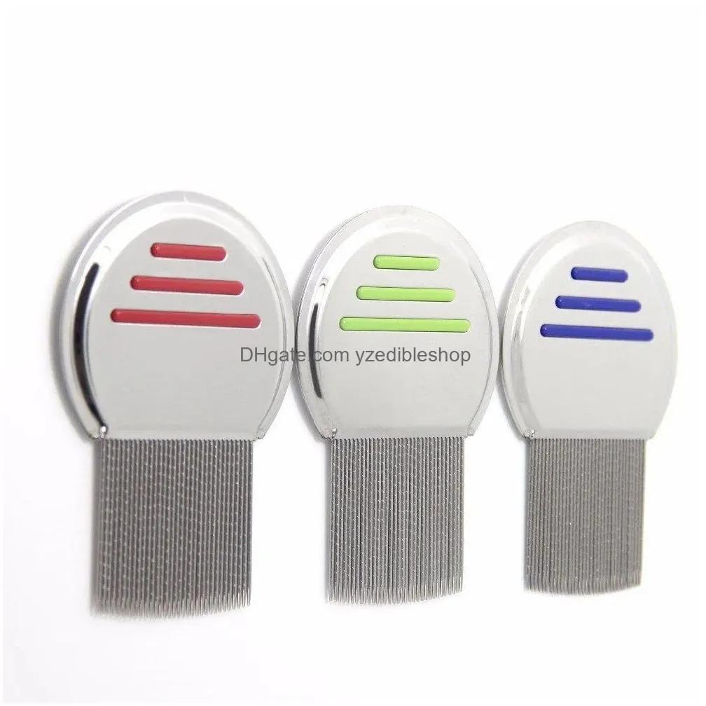 terminator dog grooming lice comb stainless steel louse effectively get rid for head lices treatment hair removes nits s