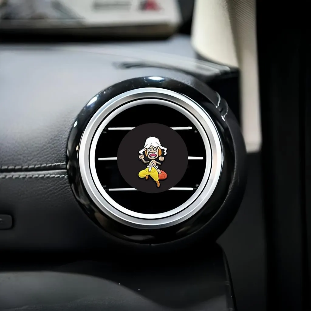pirate king cartoon car air vent clip outlet perfume auto conditioner clips for office home freshener accessories