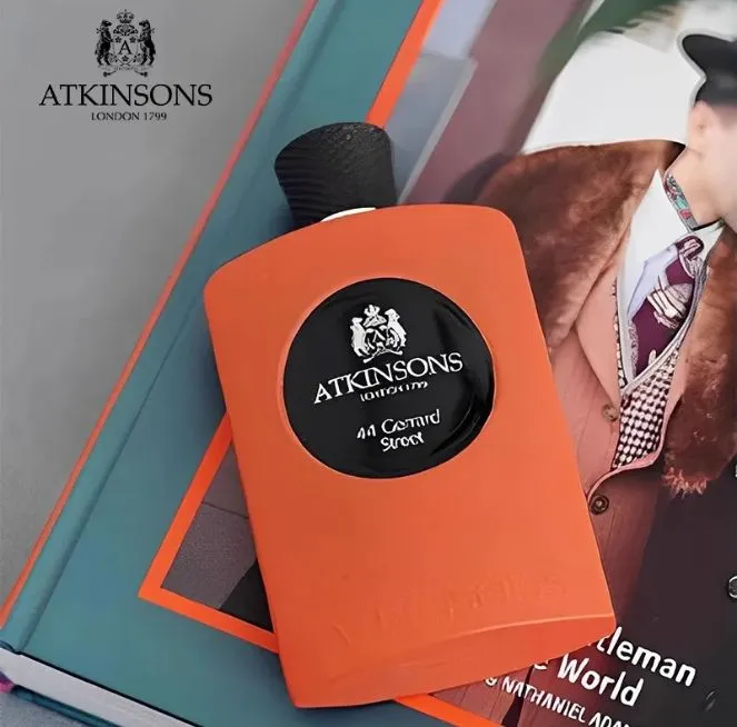 Atkinsons 44 Gerrard Street Perfume 100ml Men Women Fragrance Eau De Cologne 3.3oz Long Lasting Smell Neutral Unisex Parfum Spray High