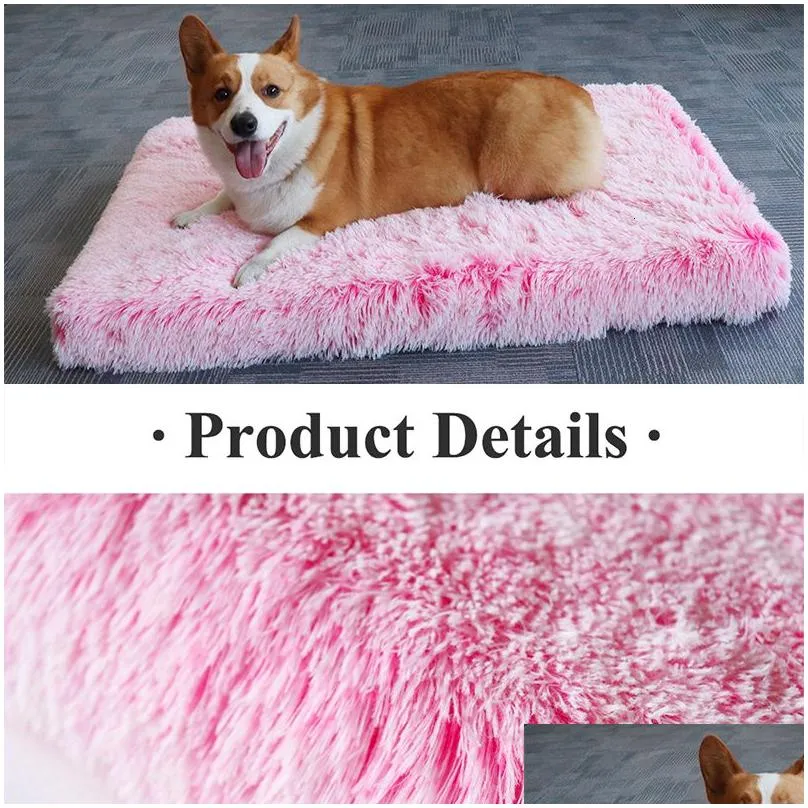 kennels pens dog bed mats vip washable large dog sofa bed portable pet kennel fleece plush house full size sleep protector product dog bed