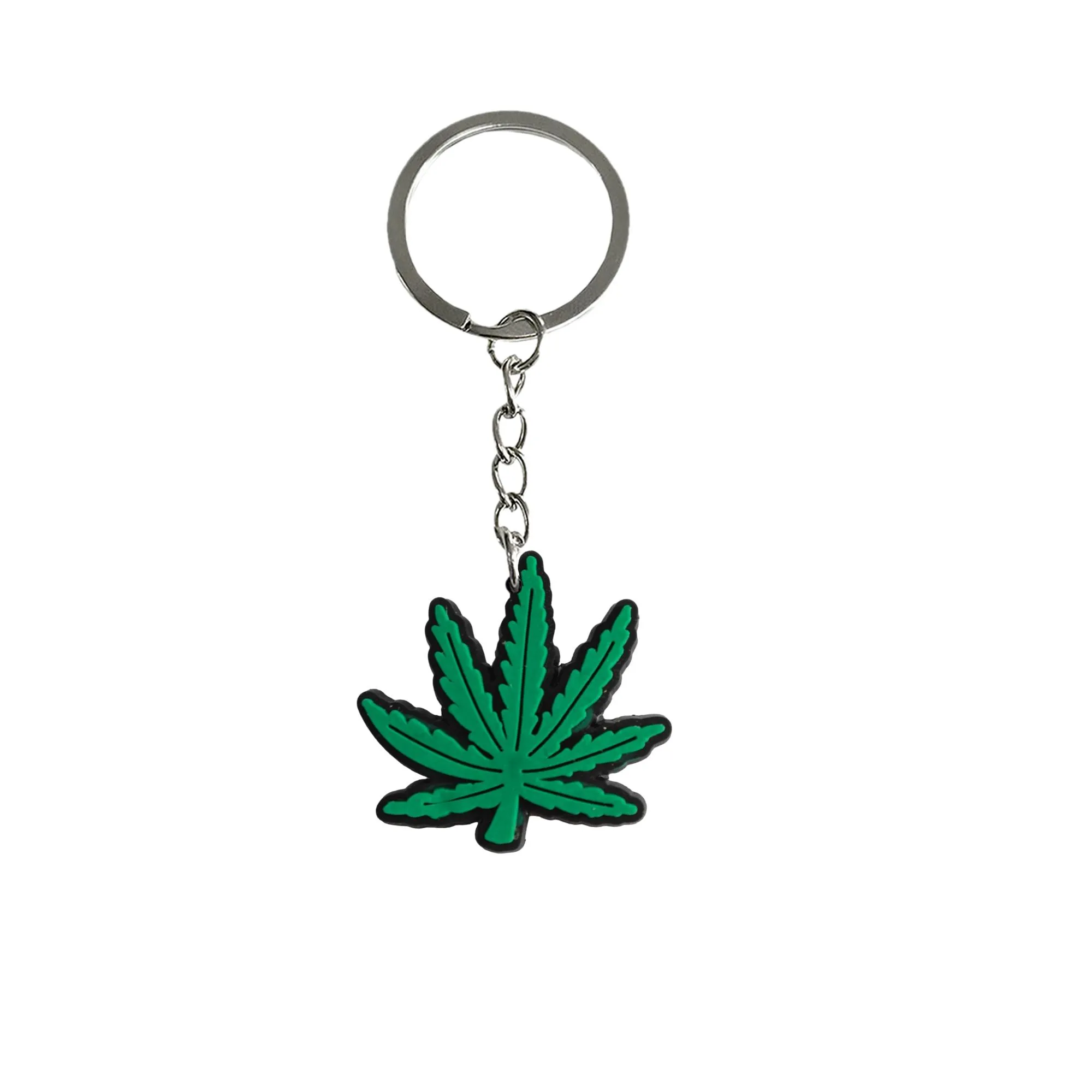 green plants keychain keychains for girls goodie bag stuffers supplies key pendant accessories bags keyring suitable schoolbag boys cute silicone chain adult gift couple backpack chains women