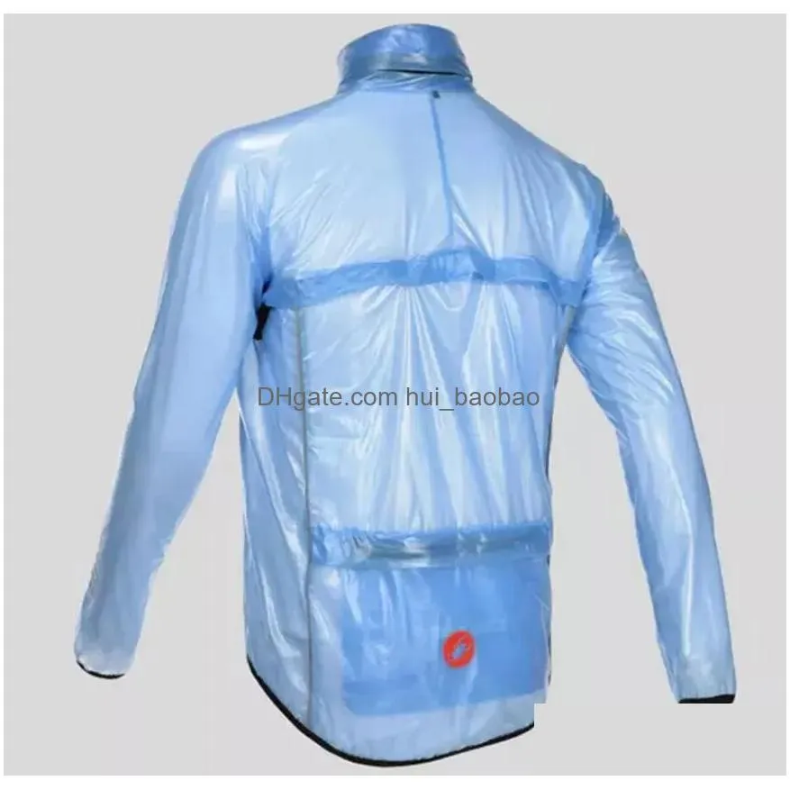 wholesale- pro team cycling raincoat dust coat wind bike jacket jersey bicycle raincoat windbreak waterproof windproof mtb cycling