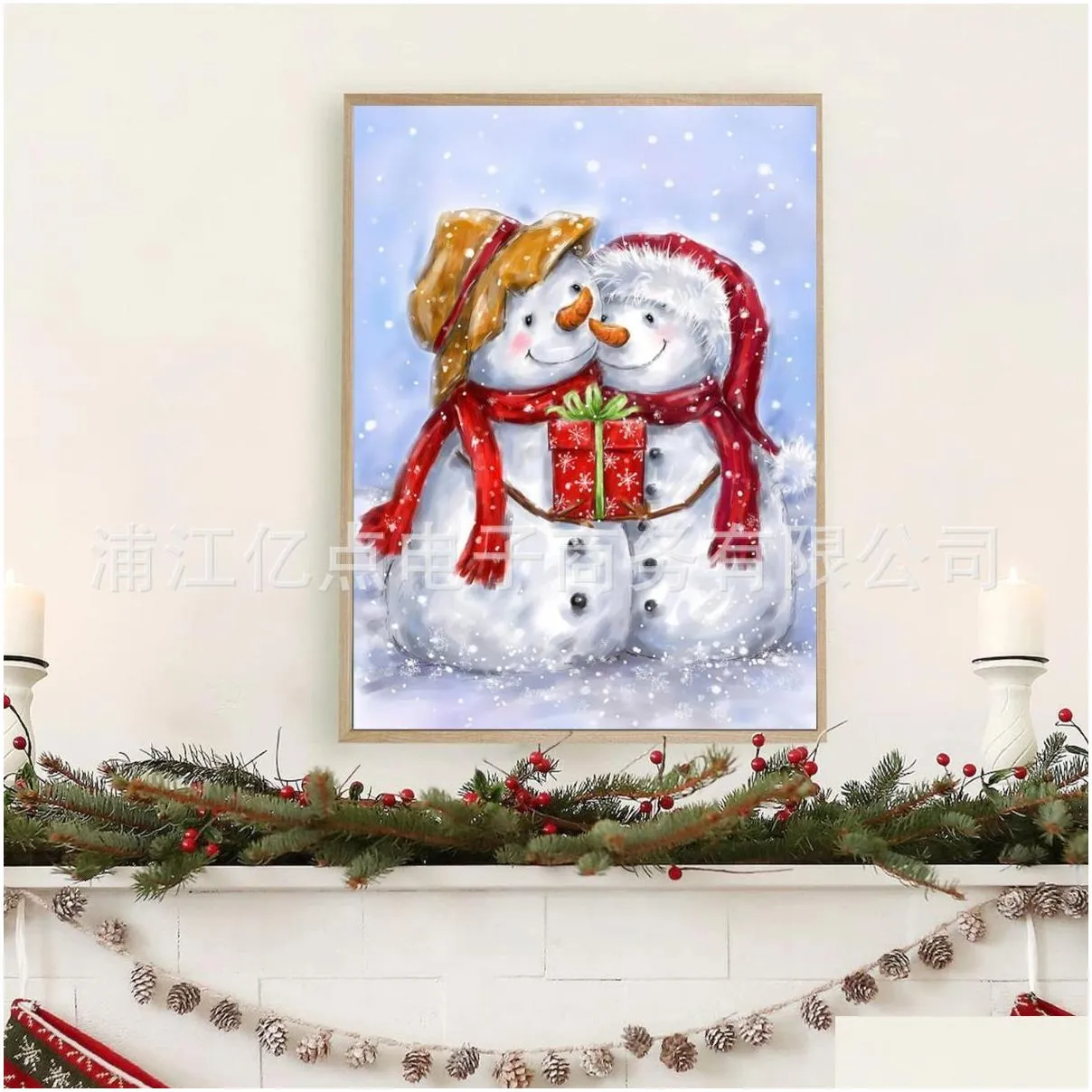 christmas decorations 5d diy ab velvet canvas diamond painting christmas snowman santa diamond art cross stitch mosaic pictures handcrafts home decors