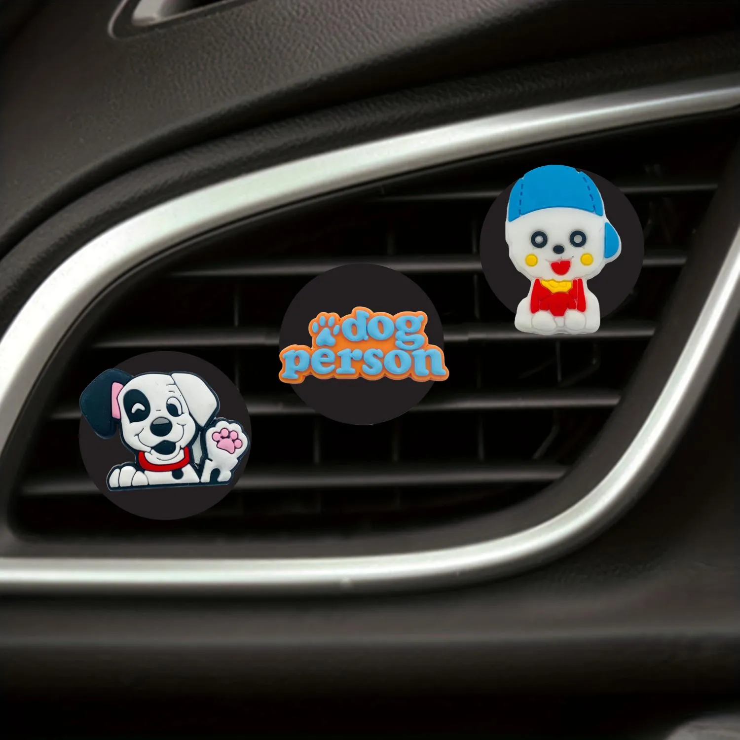 Safety Belts Accessories Dog Series 32 Cartoon Car Air Vent Clip Outlet Per Conditioner Clips Freshener Replacement Drop Delivery Otdjl