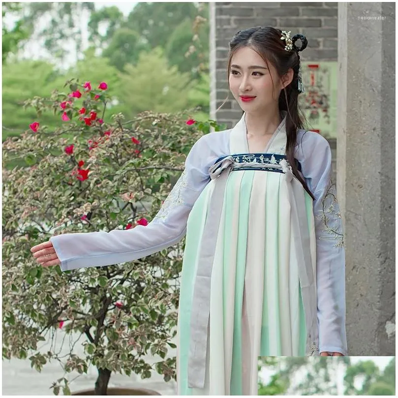 stage wear women chinese traditional hanfu costume lady ancient tang dress for folk dance costumes fairy princess cosplay 90