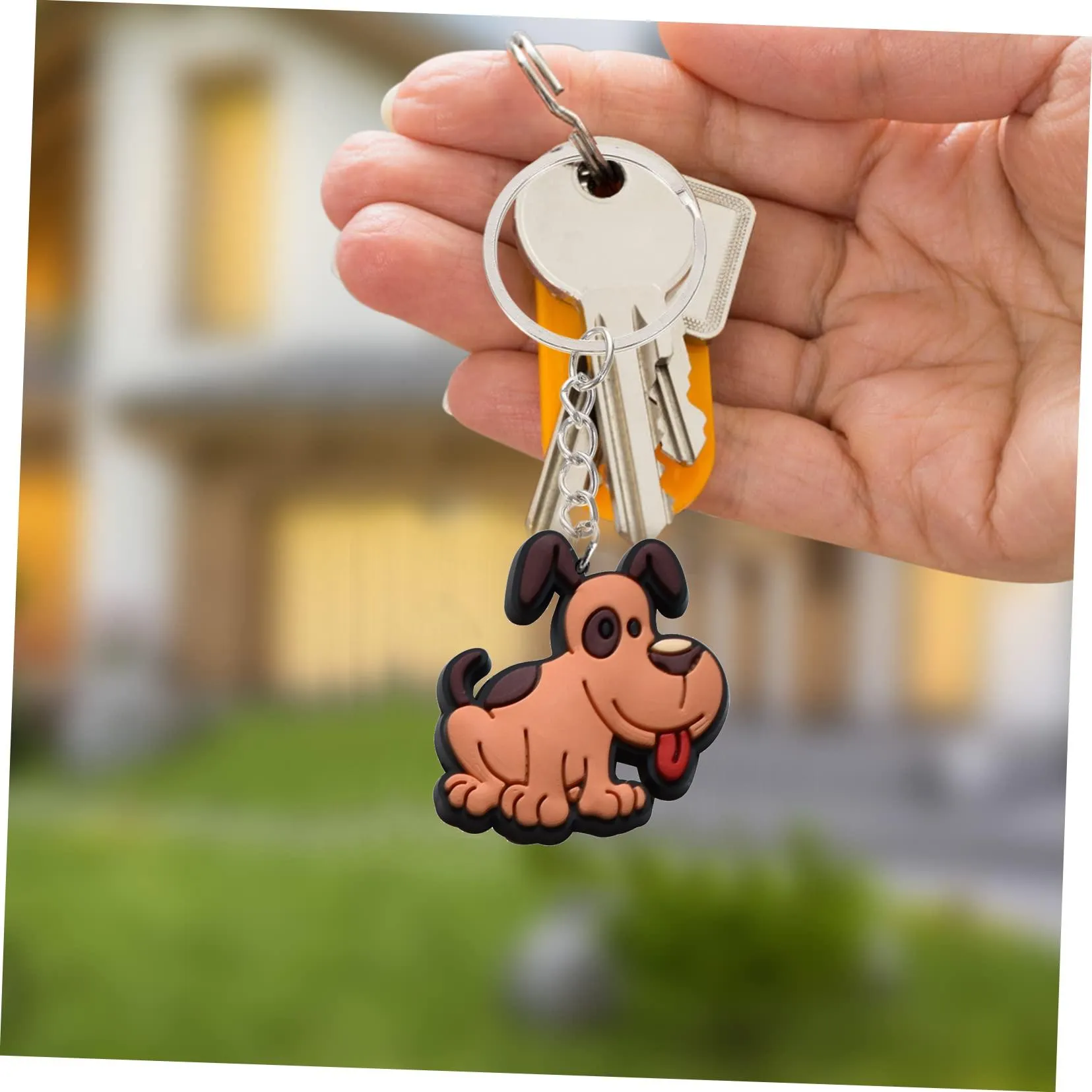 new dog 2 keychain key chain ring christmas gift for fans keychains girls rings keyring suitable schoolbag backpack men car bag