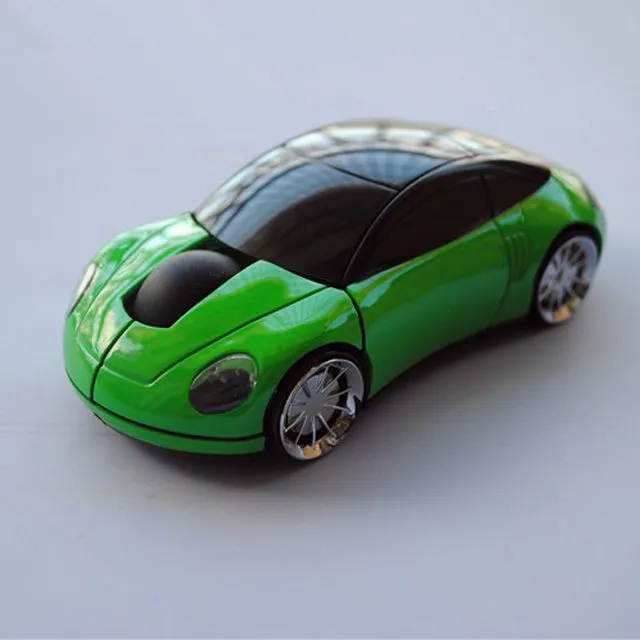 Car Shape Gaming Mouse Mini 3D Computer Mouse Optical 2.4G Wireless Laptop Mouse Desktop Mice