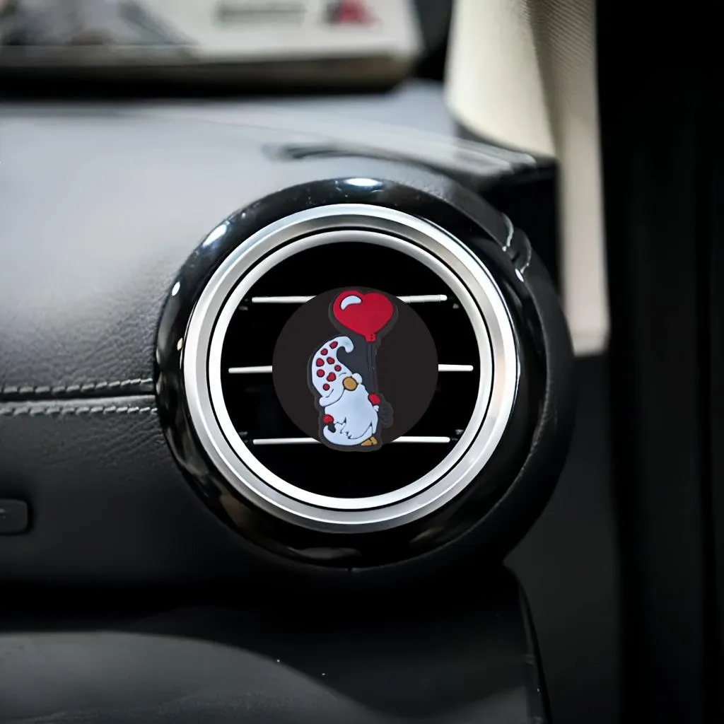 valentines day three cartoon car air vent clip conditioner outlet perfume clips auto freshener