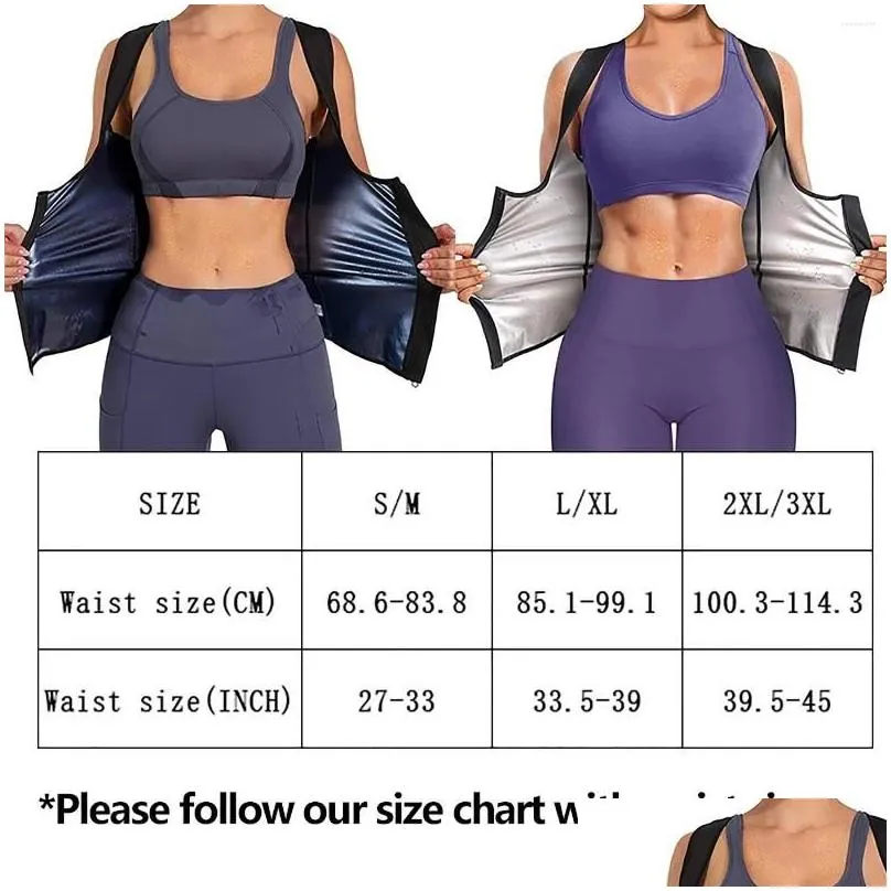 womens shapers sauna corset gym women shapewear slimming thermo trainer tank fitness vest shaper workout shirt top sweat zipper waist