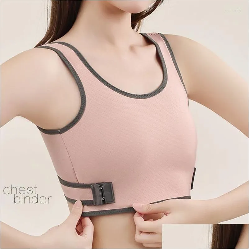 womens shapers chest binders transboy breast slimming vest ftm les trans cos bust flatten shapewear tops rear cross elastic band