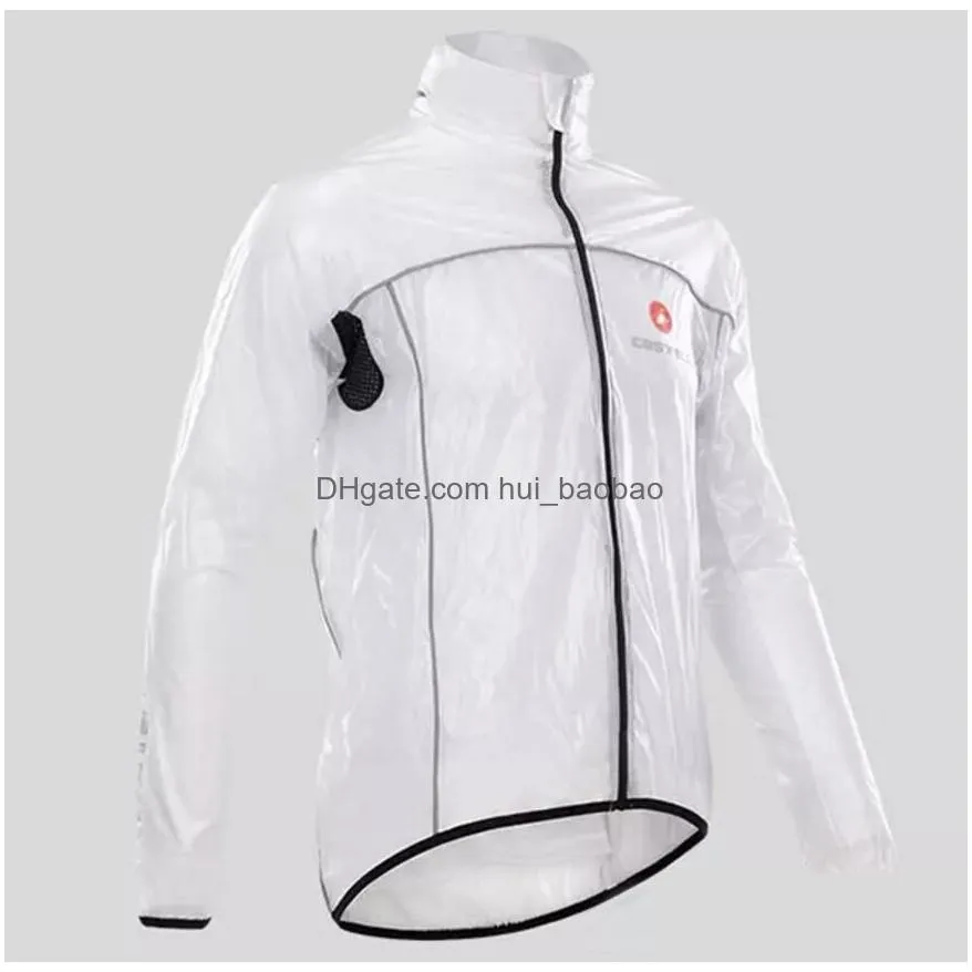 wholesale- pro team cycling raincoat dust coat wind bike jacket jersey bicycle raincoat windbreak waterproof windproof mtb cycling