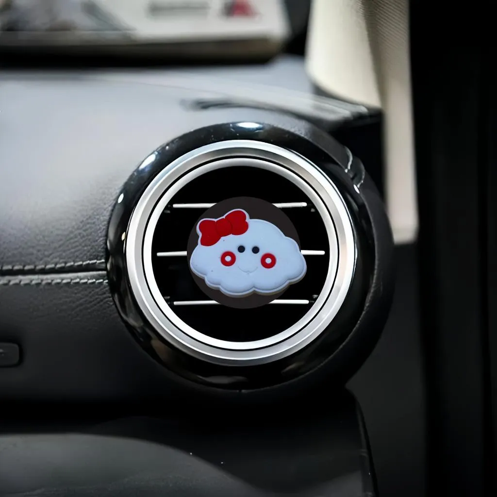 cloud two cartoon car air vent clip outlet perfume clips auto conditioner freshener conditioning