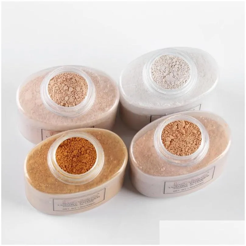 Silky Soft Honey Powder Bottle Loose Powder Authentic Banana Luxury For Women Face Foundation Highlighter Beauty Makeup