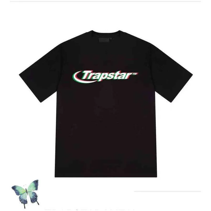 Mens T-Shirts Trapstar T-Shirt High Street Casual 1 Men Women Cotton T220909 Drop Delivery Apparel Clothing Tees S Dhrz8