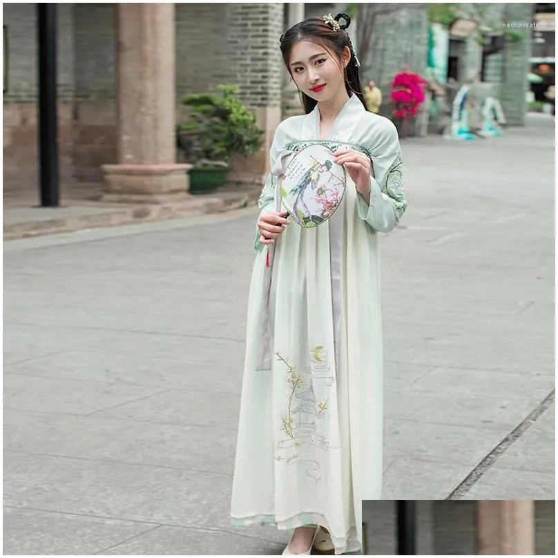 stage wear women chinese traditional hanfu costume lady ancient tang dress for folk dance costumes fairy princess cosplay 90