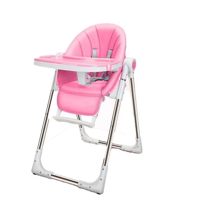 Quality Safe Protection Feeding Eating Kid Highchair Chair Multifunctional Folding Table Adjustable Baby Seat plastic