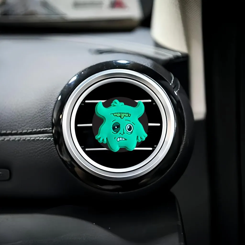 cloud white black green cartoon car air vent clip outlet freshener clips auto perfume replacement conditioner