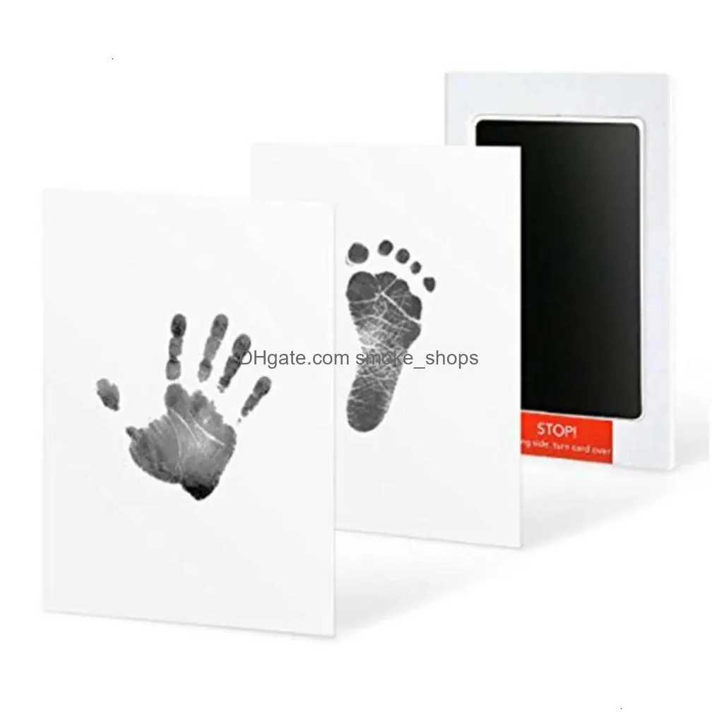 upgrade pet dog footprint handprint pad safe non-toxic printing pad pet footprint baby paw print pad footprint pad ink-
