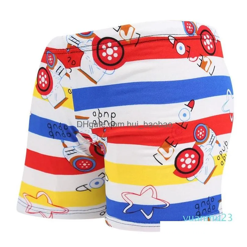 Swim Wear 2022 Kids Children 98922 Swimming Trunks Shorts Cute Cartoon Printing Comfortable Beach 02 Wholesale Lovely Youth Drop Del Dh4Zm