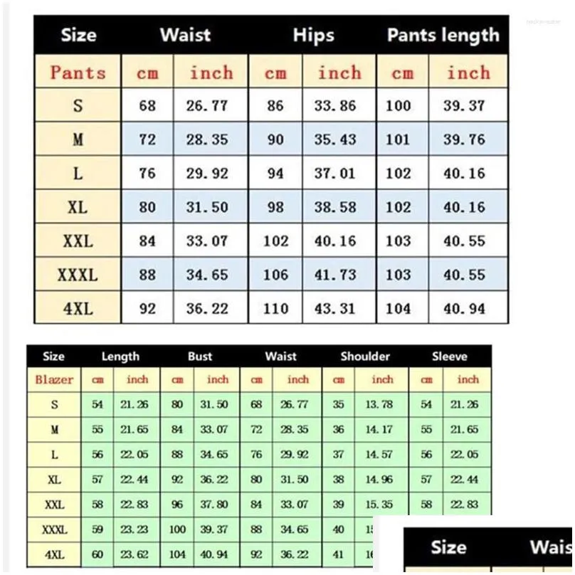 Womens Two Piece Pants Women Suit One Button Slim 2 Pieces Set Fit Business Custom Made Office Lady Jacket With Black Drop Delivery Dhqxe
