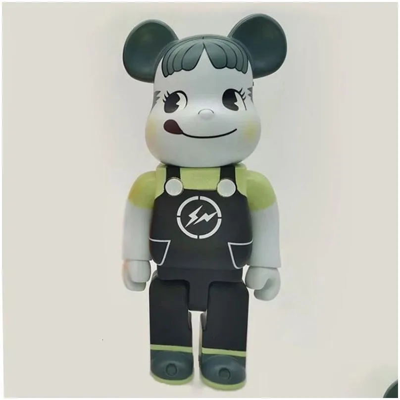hot-selling gift Decorative Objects Figurines 28CM 400 Bearbricklys for ka Action Figures Cartoon Blocks Bear Dolls PVC Models Toys doll decked out