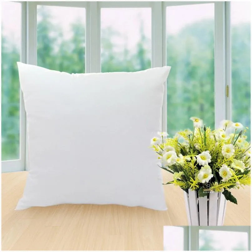 cushion/decorative pillow classic 9 size solid pure cushion core funny soft head pillow inner pp cotton filler customized health care cushion filling