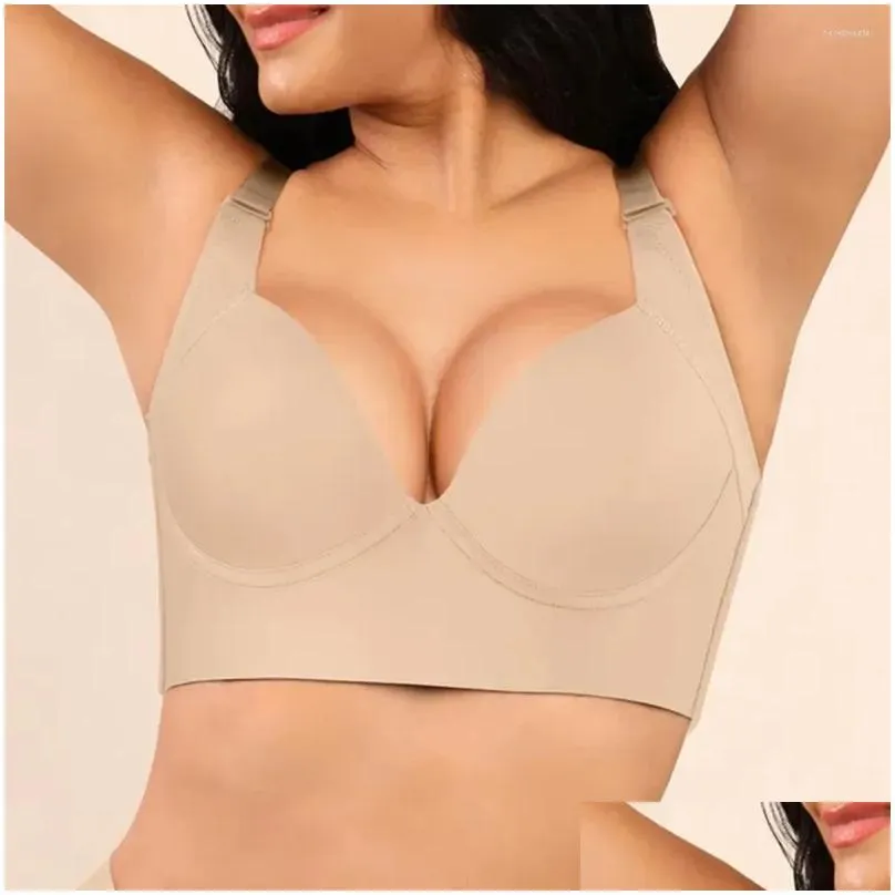 womens shapers women deep cup bra hide back fat full coverage underwire with shapewear incorporated push up sports t shirts bras
