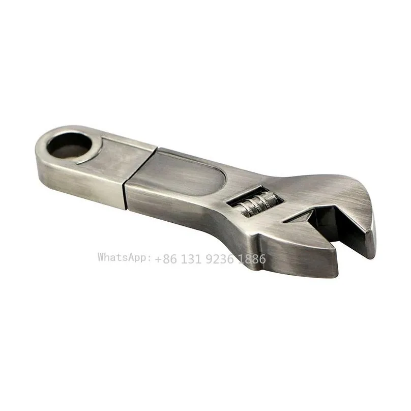 Pendrive Metal Adjustable Wrench USB Flash Drives Thumb Memory Stick 4GB 8GB 16GB 32GB 64GB 128GB USB 2.0 Flash Memory Pen Drive