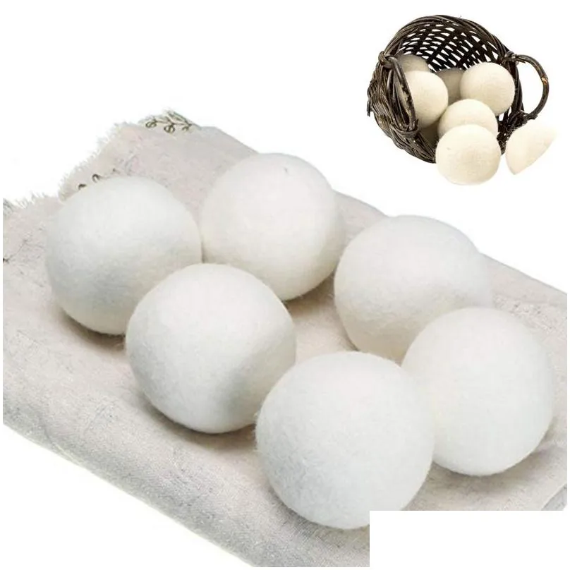reusable wool dryer balls premium laundry products natural fabric softener static reduces helps dry laundrys quicker